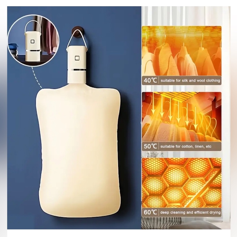 New Travel Portable Mini FAST Dryer with Timer Function Compact - Picture 4 of 6